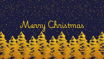 Merry christmas happy new year banner landing page and background. vector
