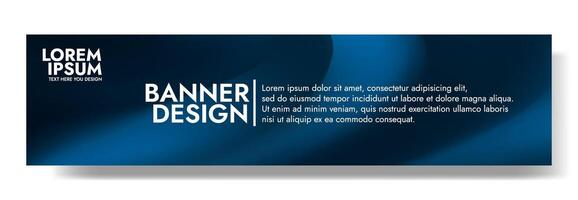 Elegant and modern background with a flowing blue wave. vector