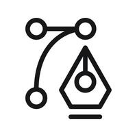 Editor instrument icon Outline editor instrument icon color flat isolated vector