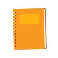 Realistic books illustration , Text books library isolated icon on a white background vector