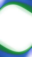 Abstract Gradient Background with Blue and Green Curves vector