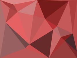 Maroon Polygonal Mosaic Background, Creative Design Templates. Abstract Background from Triangles vector