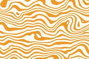 Wavy peanut butter pattern. banner with milk toffee texture, abstract background. Liquid sauce illustration vector