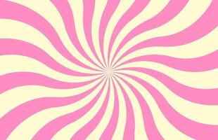 Pink yogurt or caramel pattern. Abstract swirl background. Groovy backdrop vector