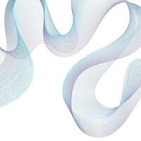 Colorful wavy lines and background design eliment vector