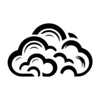 Clouds icon illustration vector