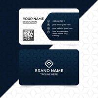Modern Creative And Clean Business Card Design Template, Corporate Business Card Layout Visiting Card vector