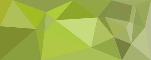 Olive Geometric Abstract Background Low Poly Design vector