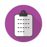 note icon illustration design for web and mobile applications vector