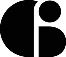 Bold Geometric Numbers Set vector
