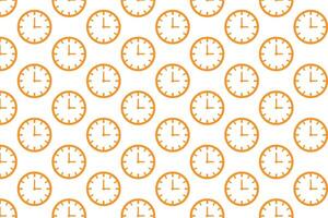 Clock pattern . Golden clock pattern . Clock background . illustration vector