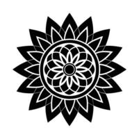 Mandala of Unity - Intricate Symmetrical Design Symbolizing Connection and Harmony vector