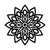 Mandala of Infinity - Intricate Design Symbolizing Endless Cycles and Boundless Energy vector