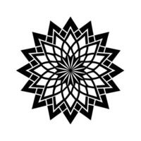 Geometric Mandala - Symmetrical Sacred Patterns for Balance and Harmony vector