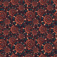 A doodle background. Creative artistic circles in a minimalist style, fashionable design with basic shapes. Modern abstract. vector