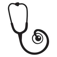 Stethoscope Icon for Medical Themes vector