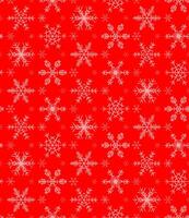 Seamless snowflakes pattern vector