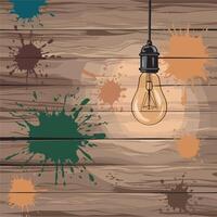 Abstract wall Woody texture background vector