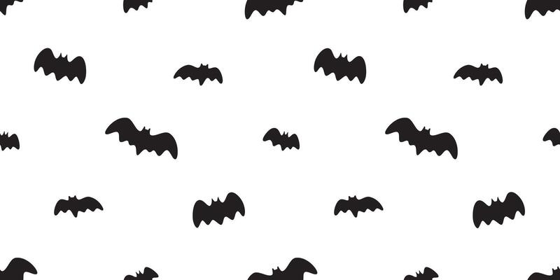 bat seamless pattern Halloween flying wing vampire ghost spooky cartoon doodle gift wrapping paper tile background repeat wallpaper scarf isolated devil evil illustration design