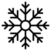 for web, app, infographic, etcSnowflake icon vector