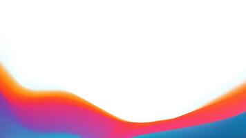 Abstract Gradient Background with Colorful Waves vector