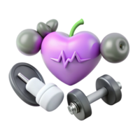 Heart Health Fitness Exercise for a Strong Cardiovascular System png