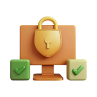 Secure Online Data with Encryption and Protection png