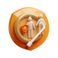 Protecting People with a Shield png