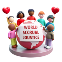 Global Unity for Social Justice A Call for Equality and Compassion png