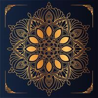 Luxurious mandala pattern background vector