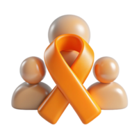 Support and Awareness A Symbol of Unity and Strength png