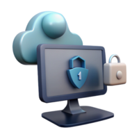 Secure Cloud Computing with Encryption and Strong Passwords png