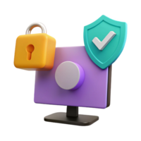 Secure Your Digital Life Protect Your Computer with a Strong Password and Antivirus Software png