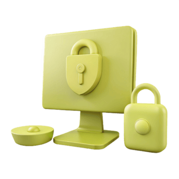 computador segurança proteger seu dados com Forte senhas e seguro redes png