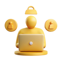 User Profile Management System with Secure Access png