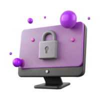 Computer Security Protecting Your Data with a Lock png