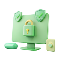 Secure Your Computer with a Password and Antivirus Protection png