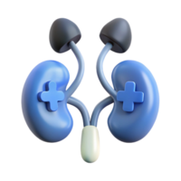 3D Render of Kidneys as Game Controllers png