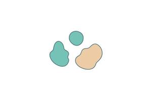 Beautiful Watercolor Textured Elements Set in Illustration Ideal for Creative Design Projects vector