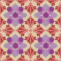 Floral Ikat pattern embroidery,Abstract seamless pattern,motif vector