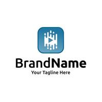 A logo for a company that is called brand name vector