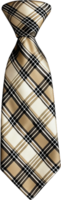 a tie with a black and white checkered pattern png