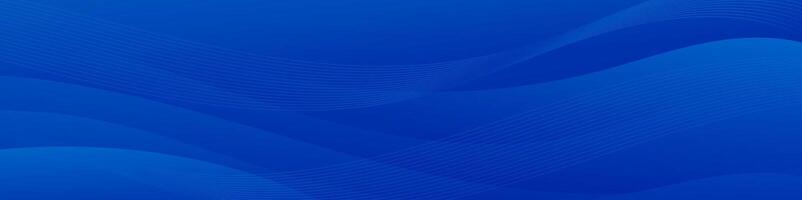 Abstract Blue Curved Lines Background Design vector