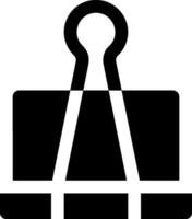 A black and white icon of a bag with a handle vector