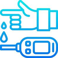 A hand holding a cell phone and a drop of water vector