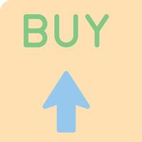 Buy button with arrow icon vector