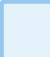 A blue square with a white border vector
