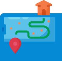 How to use google maps to find your house vector