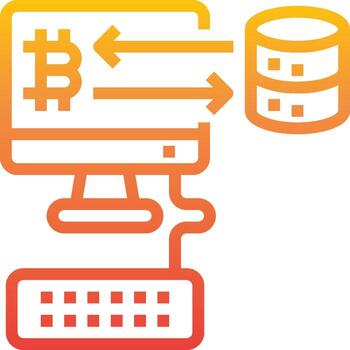 bitcoin minería software vector