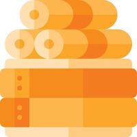 Stack of books icon vector